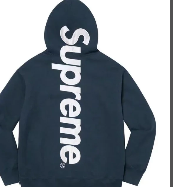 Green Flower Grey Hoodie Big é M Royal Sweatshirt XL S 22FW Satin Blue L Black Red Appliqu Hooded 0613